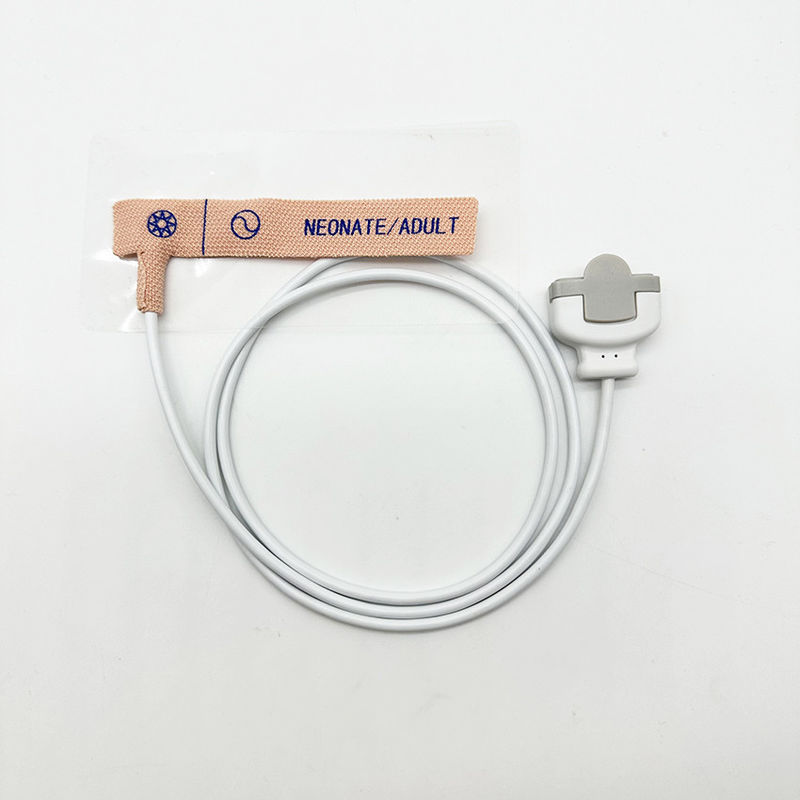Compatible o M-LNCS Disposable OXI Spo2 Sensor 11 Pin 0.9m Textile Adhesive
