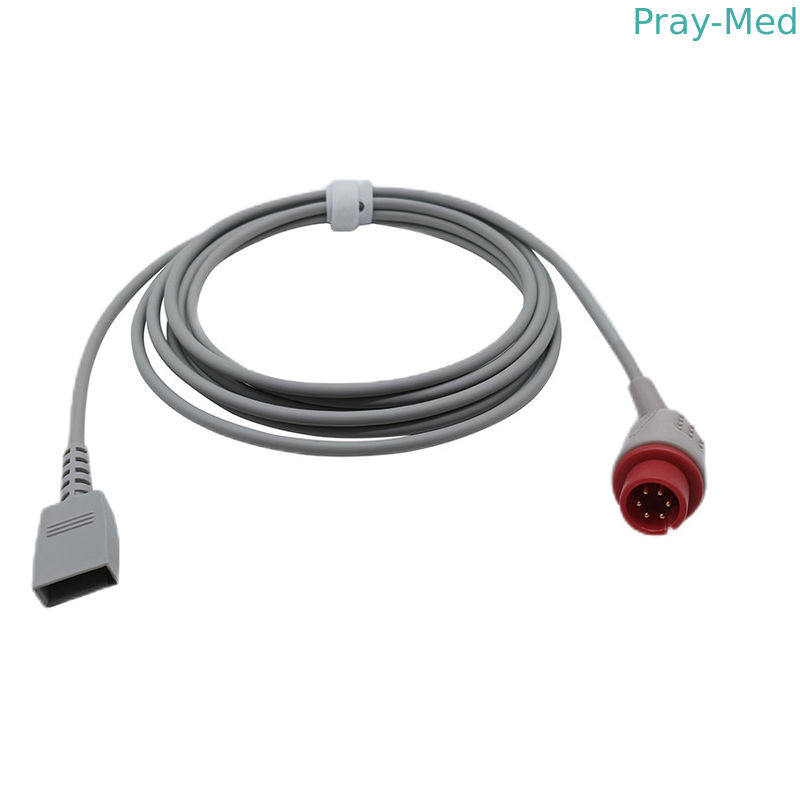 Drager Draeger Utah Blood Pressure Transducer Cable 6pin IBP Adapter Cable
