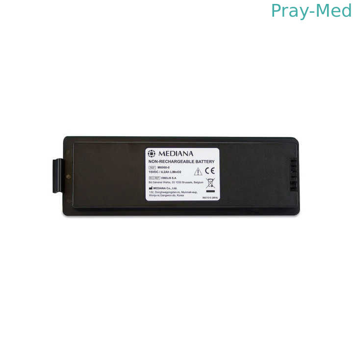 HeartOn Mediana A10 AED Battery 15V 4.2AH Defibrillator Battery Black
