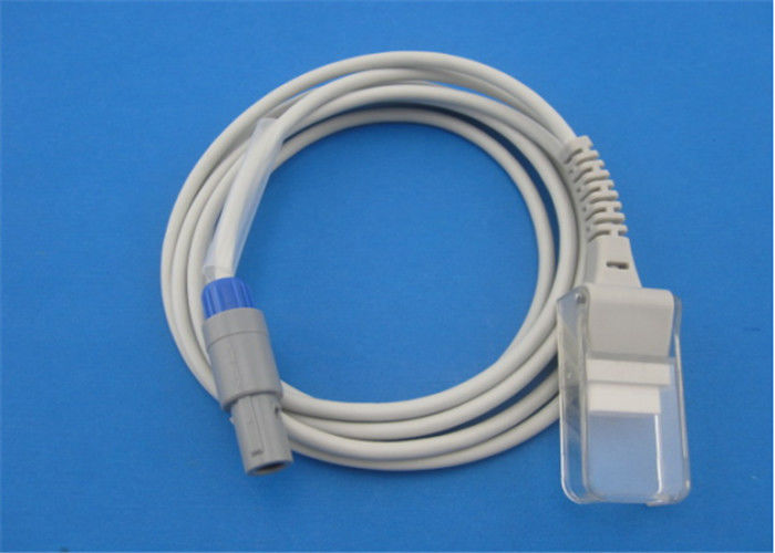 Compatible biolight M6 M12 SPO2 adapter cable / extension cable with 5-pin lemo connector