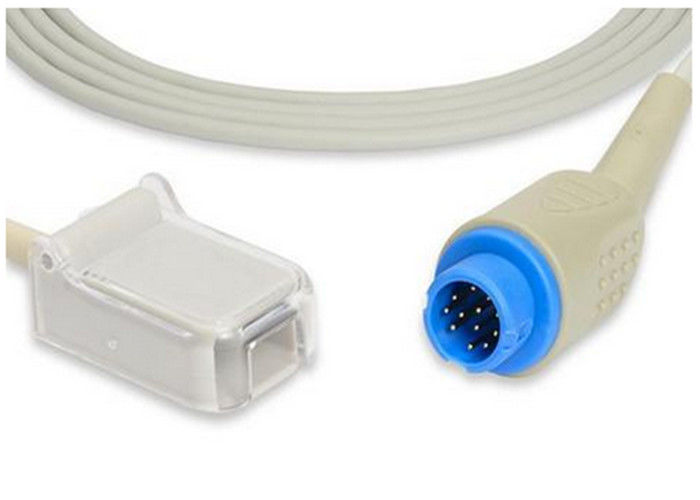 Compatible HP HP Spo2 Cable , 12 Pin Connector HP Extension Cable