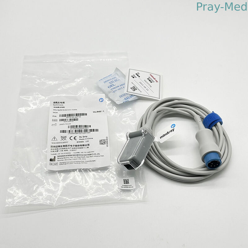 MINDRAY SPO2 Extension Cable Round 7-pin Connector 562A 0010-20-42710