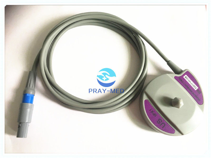 Edan F3 Fetal Monitor Transducer US Probe 4 Pin Connector 40 Degree 2m Length