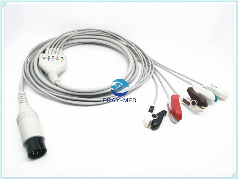 Goldway UT4000a ECG Medical Cables AHA / IEC Type Durable TPU Material