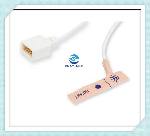 Compatible Datex Ohmeda Pulse Oximeter Probes , Db9 Pin Disposable Oxygen Sensor