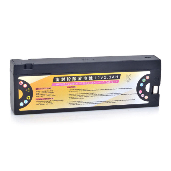 2300mAh Biomedical Batteries Sealed Lead For Mindray IPM9800 LCS-1912 PM8000 1030 1050 9030P