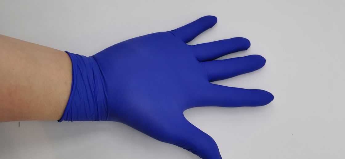 Disposable Powder Free Nitrile Examination Gloves S-Xl Size For Medical Usage