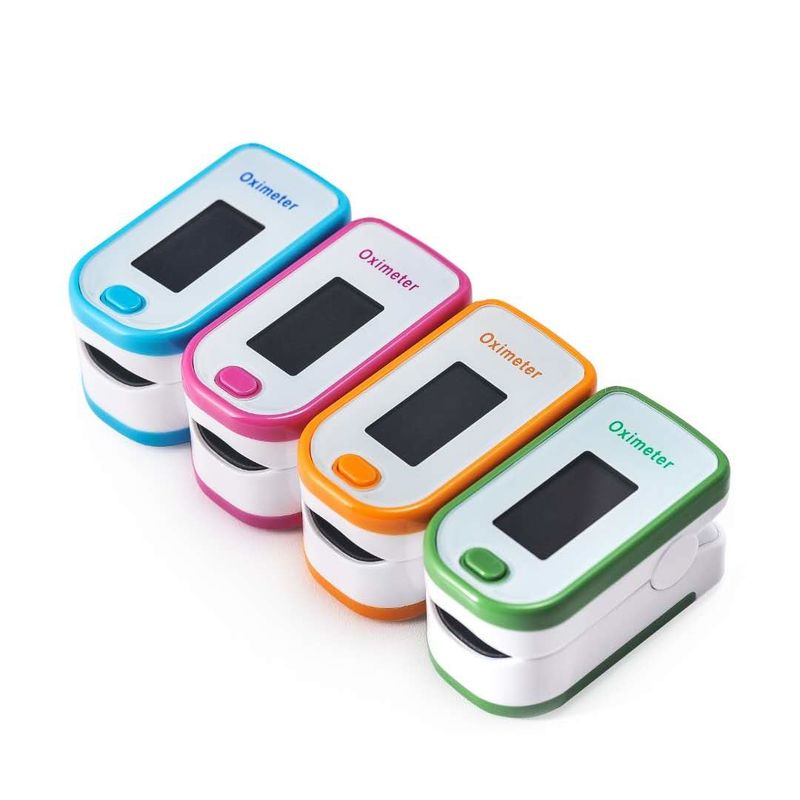 OLED Disposable Spo2 Sensor , Fingertip Pulse Detector Oximeter For Personal Care
