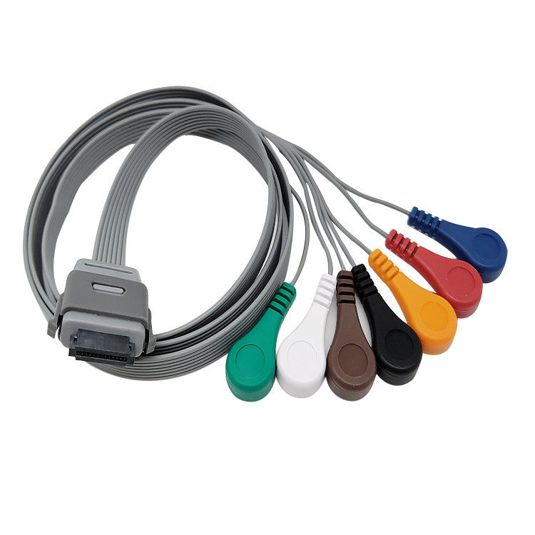 Biomedical Instruments Bi9800/9000 7 Lead BI Ecg Holter cable TPU Jacket