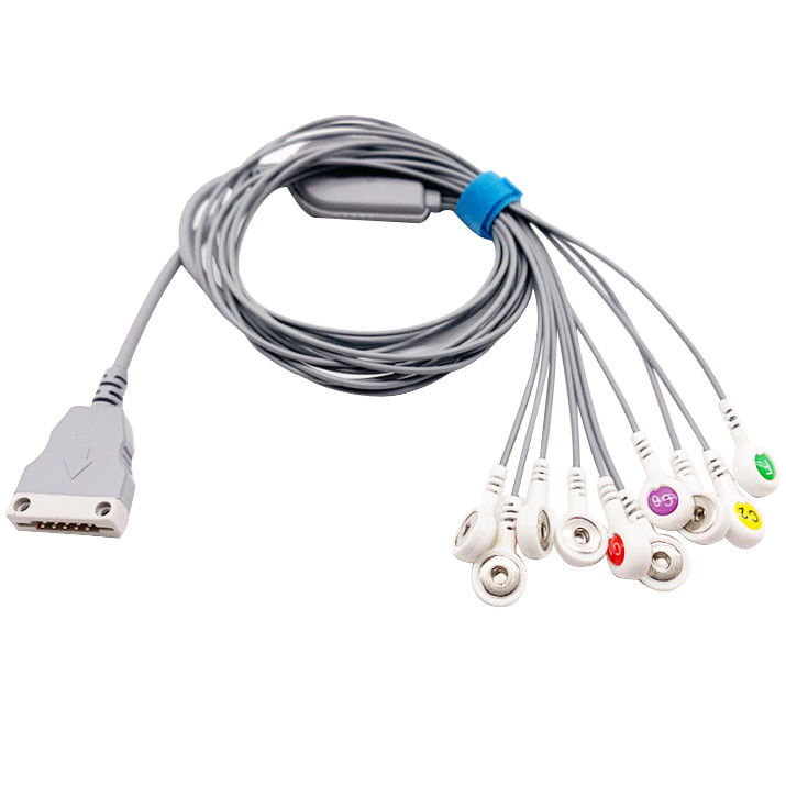 Beneware 10 Leads ECG Holter Cable with CE And ISO13485 For Beneware CT-086