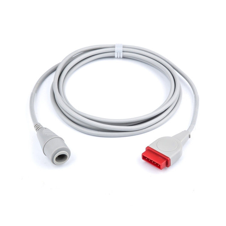 GE IBP Adaptor Invasive Blood Pressure Cable 11 pin For Dash 2500 2000 5000 4000
