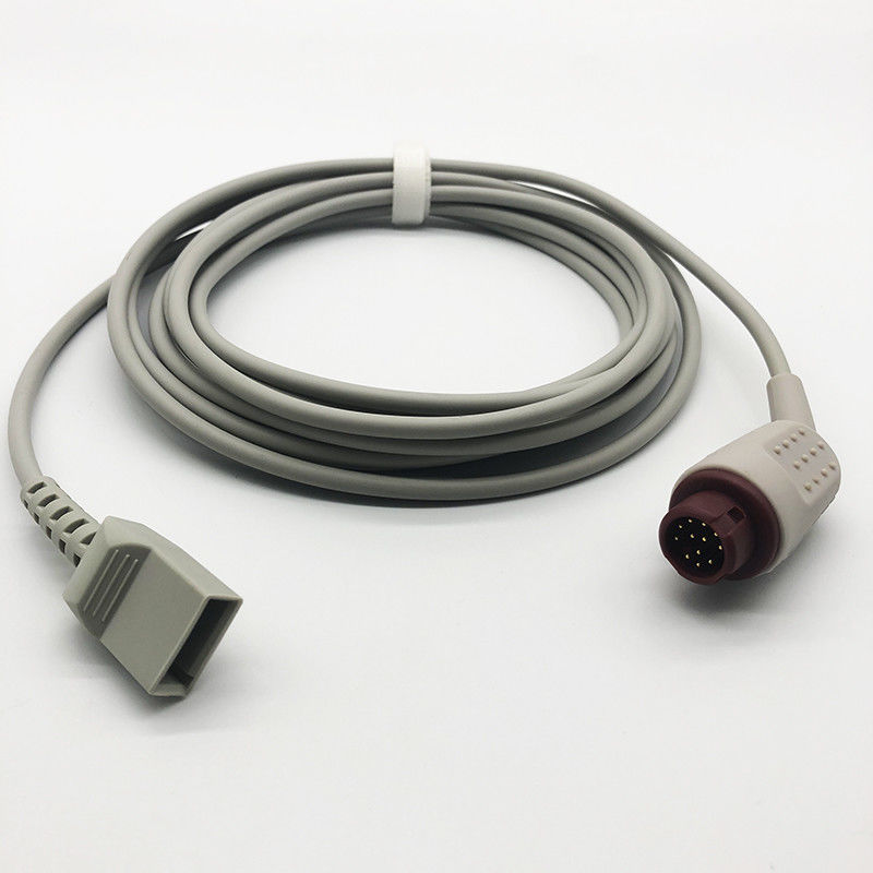 HP Pressure Transducer Cable IBP Adaptor Wire To Utah / BD/ Edward / Abbott