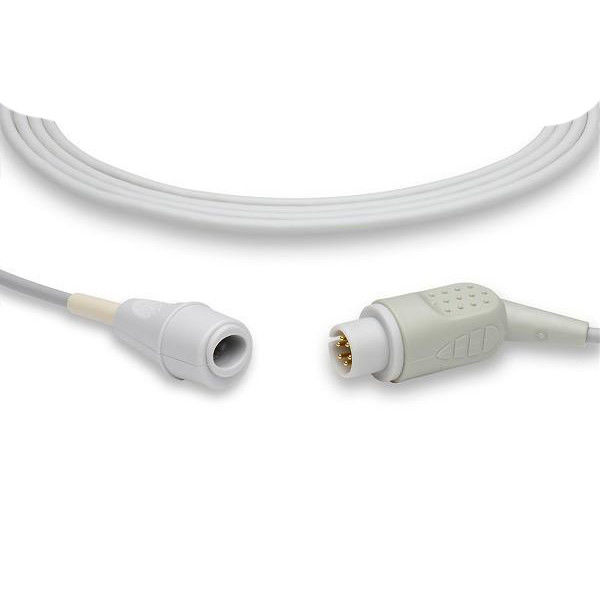 AAMI IBP Cable  Compatible With All Branded BP Monitors 2.7m 6-Pin Connector
