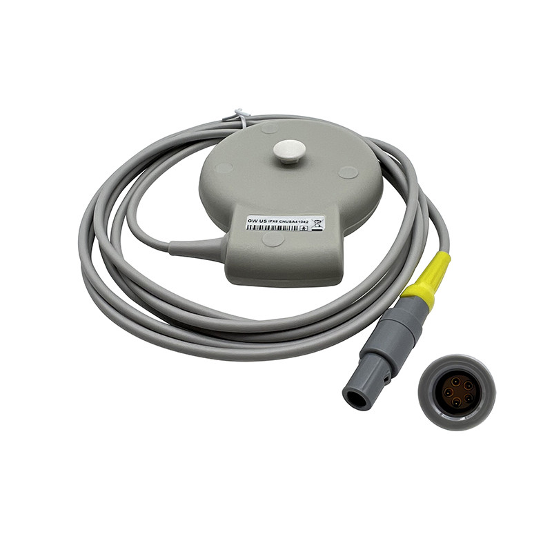 Goldway CTG7 5pin Double Slots US Transducer Fetal Probe Transducer 2.2m