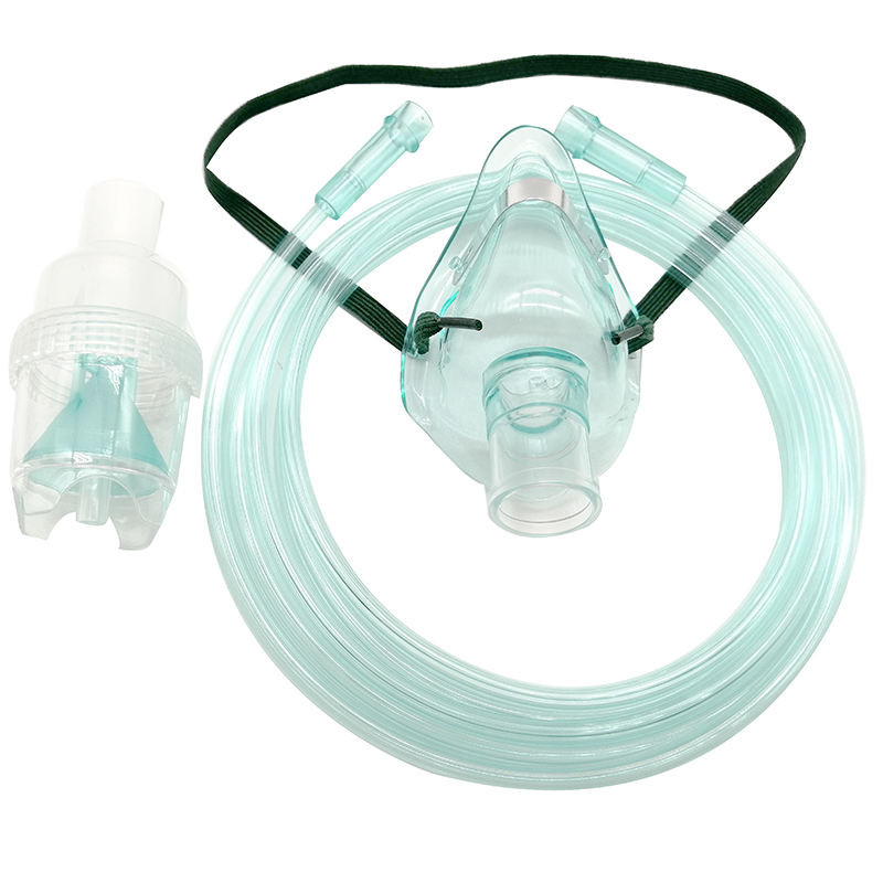 Oxyaider Pediatric Nebulizer Mask Non Toxic PVC Material With Tubing