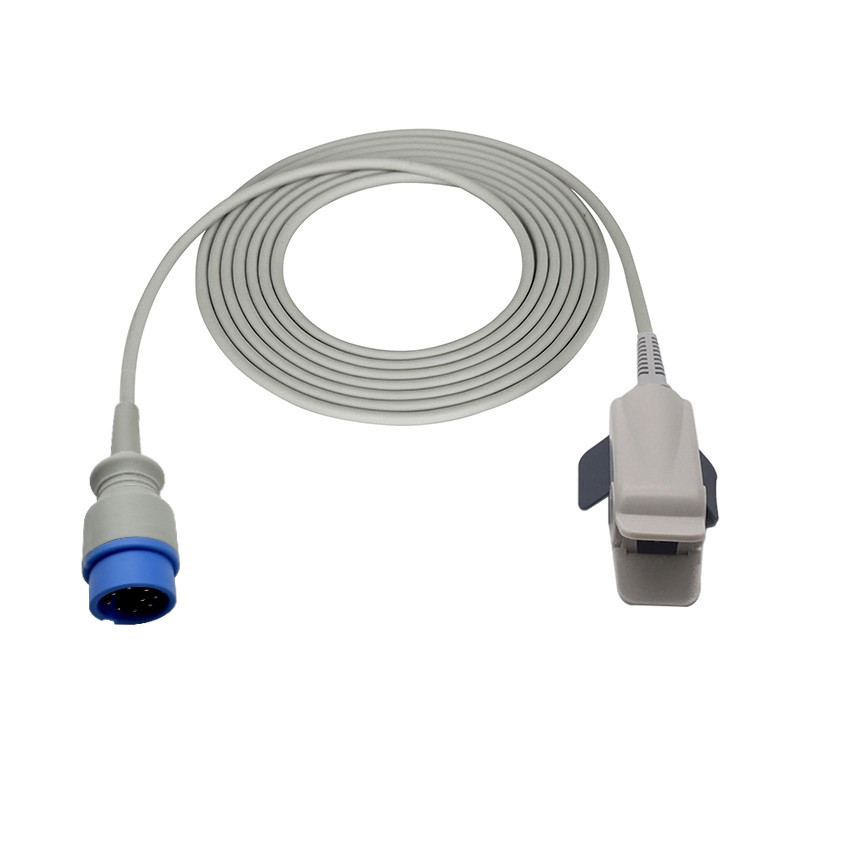 Compatible Biolight 9Pin Reusable Spo2 Sensors