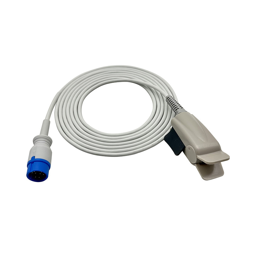 Adult Finger Clip 8P Reusable Spo2 Sensor 3M/10ft Compatible With ...