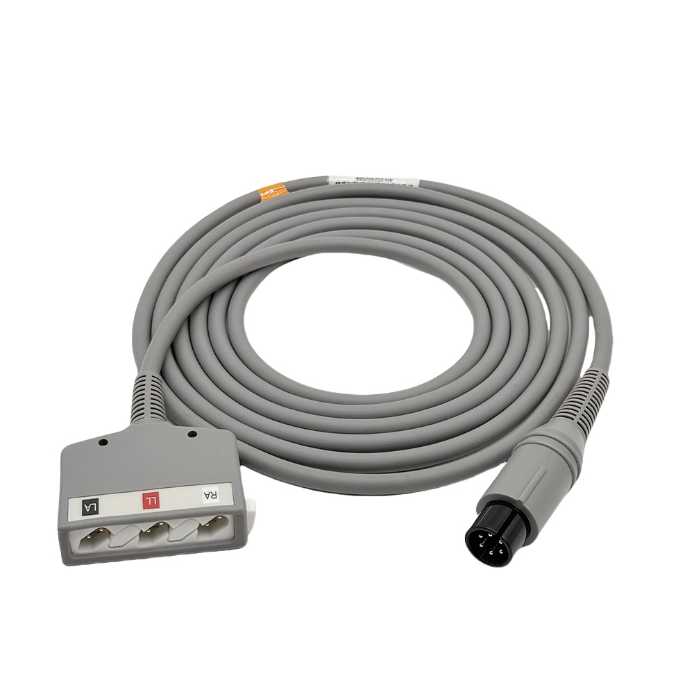 IVY Biomedical Systems ECG Trunk Cable 3 Lead AHA ECG Cable 3m/10ft 590317