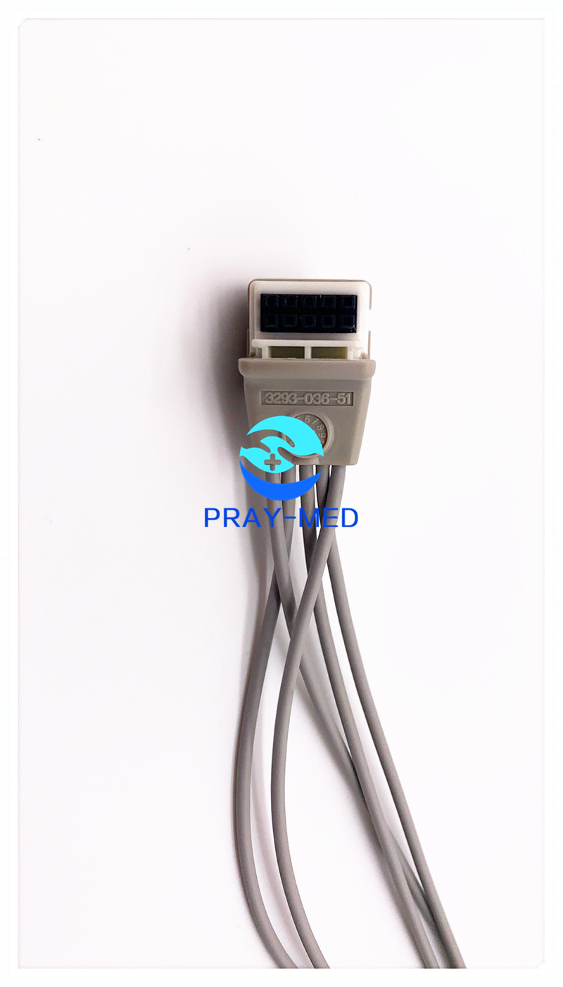 ALPTA MO015 Mortara H3 5-Lead Telemetry ECG Cable – Brand New In Box, Direct Replacement
