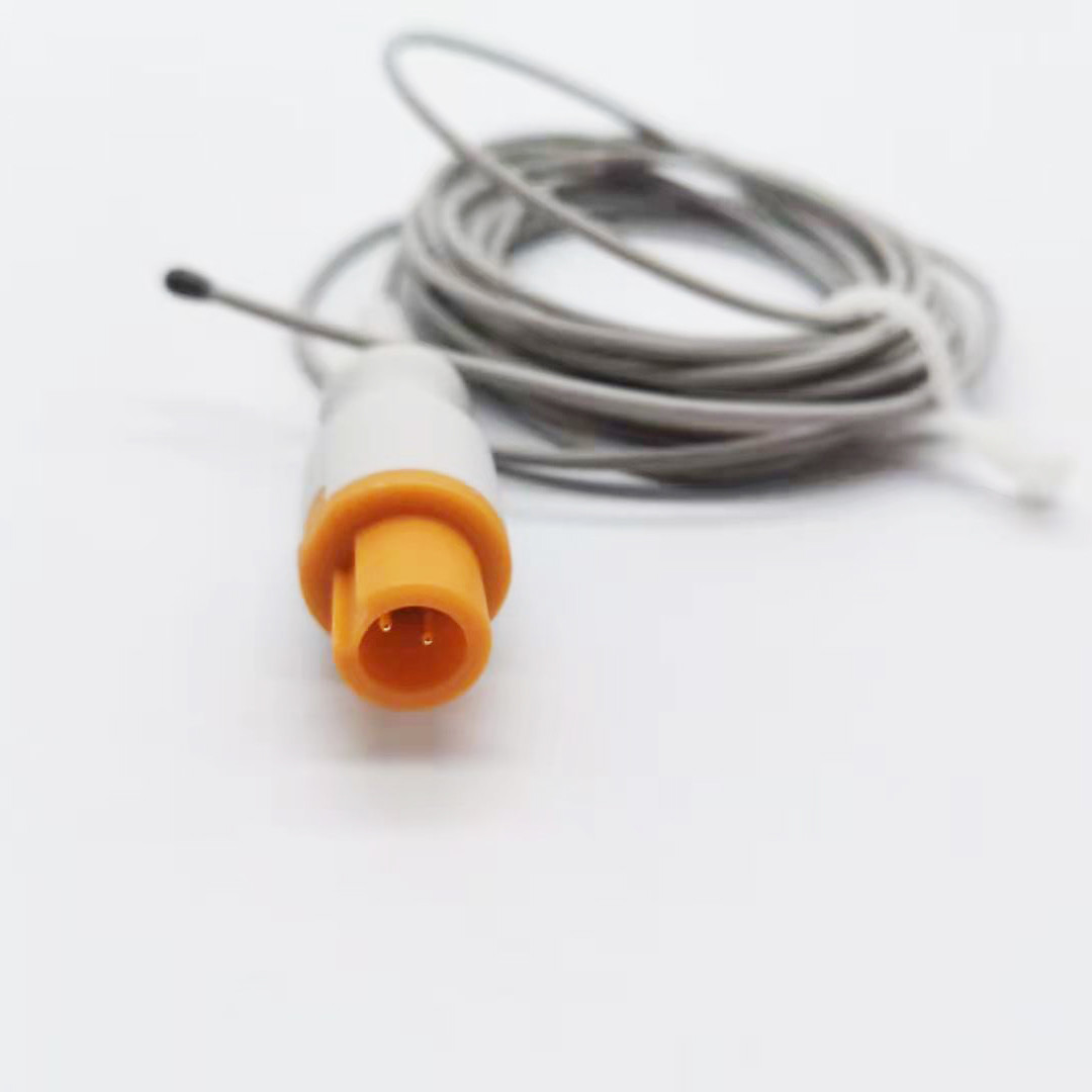 Rectal 0011 30 37382 2pin Medical Temperature Probe For Edan Mindray