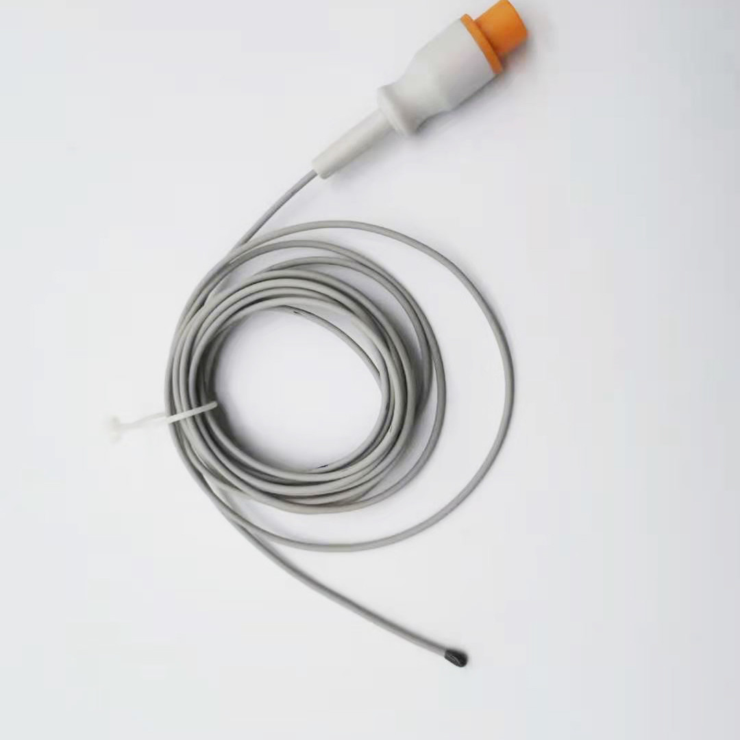 Rectal 0011 30 37382 2pin Medical Temperature Probe For Edan Mindray