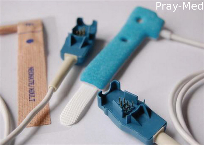 Datex Ohmeda 3ft Disposable Pulse Oximeter Sensor 8 Pin Connector