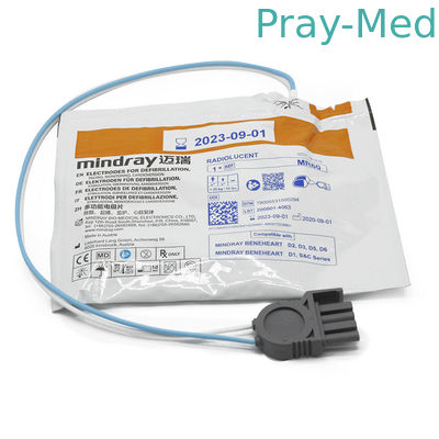 MR60 BeneHeart Defibrillator Pads Basic Adult D1 D3 D6 115-040517-00