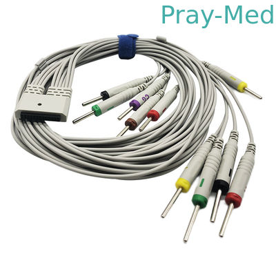 Medex 10leads ECG EKG Holter Cable 26pins DIN 3.0 For MECG-300 MECG-200