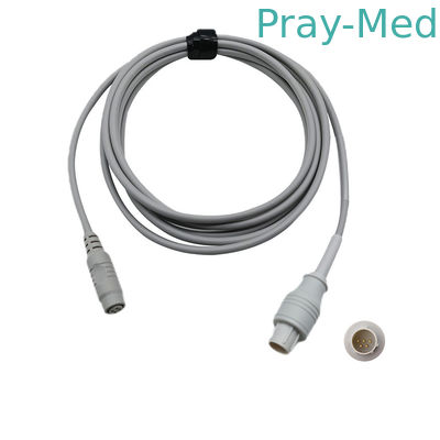 Compatible Nihon Kohden Ibp Adapter Cable 5 Pin Connector Tpu 3m