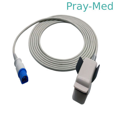 Reusable Spo2 Sensor compatible with PH 8 pin M1196A USA TE Chip