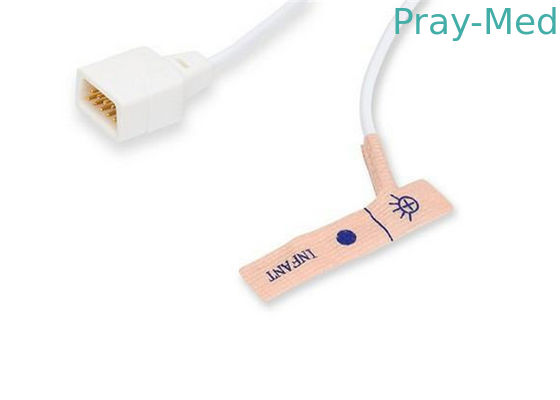 0.9m Biolight Digital Disposable Spo2 Sensor For M9500 M7000 DB 7 Pin