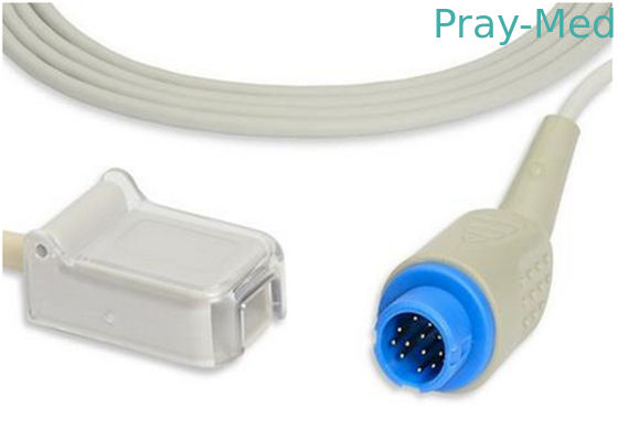 12 Pin Mindray Spo2 Extension Cable , Reliable  Lncs Patient Cable