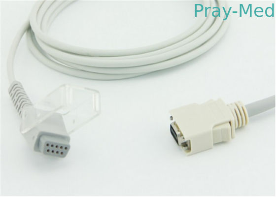  SCP - 10 Spo2 Adapter Cable For Datascope 14 Pins 8 Foot Length