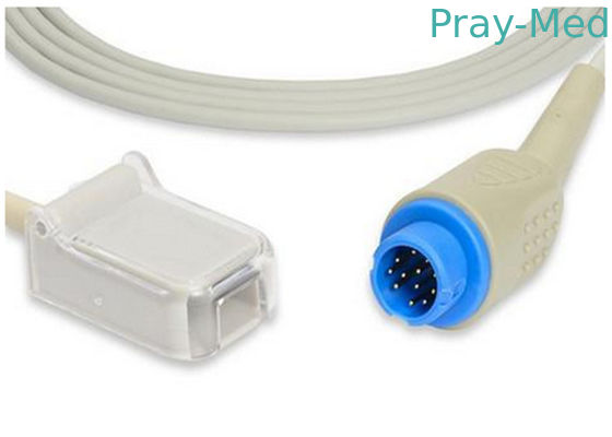 Compatible HP HP Spo2 Cable , 12 Pin Connector HP Extension Cable