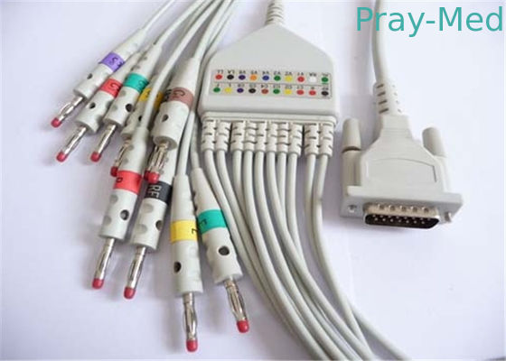 Compatible HP / HP Electrocardiogram Machine Cable And Lead Wires