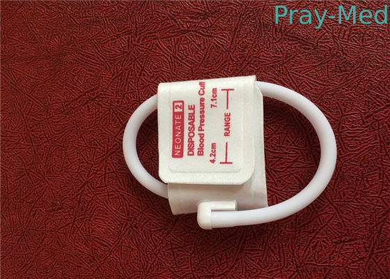 Disposable Non Invasive Blood Pressure Cuff One / Two Tube Air Hose