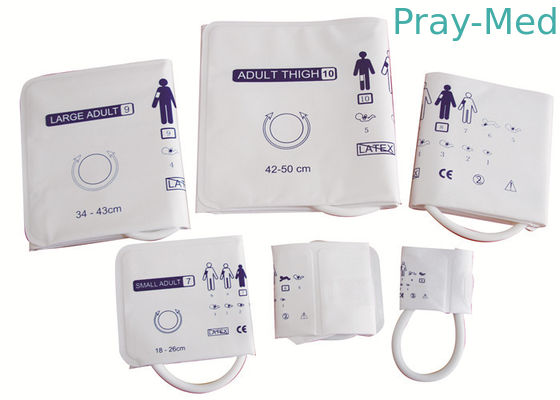 Neonate 4 Disposable Non Invasive Blood Pressure Cuff 15cm Tube Size