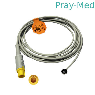Comen Adult Child Rectal Esophageal Temperature Sensor Probe Round 2Pin Connector