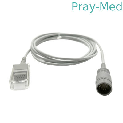 Compatible Masi-mo 25pin To DB9 Spo2 Extension Cable LNCS 3376