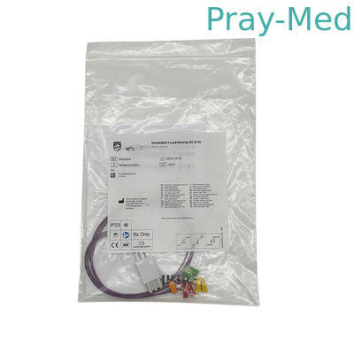 Neonatal ECG Cable Set Unshielded 3 Lead Miniclip IEC 0.7m M1626A 989803144951