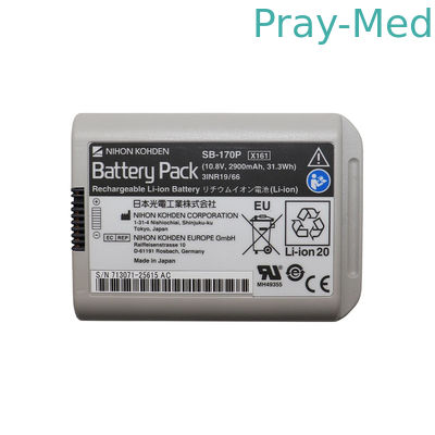 NIHON KOHDEN Rechargeable Lithium Battery 10.8V For BSM-1763 SB-170P