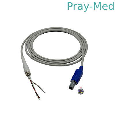 Edan Fetal Ultrasound US Transducer Repair Cable 4pin 40 Degree
