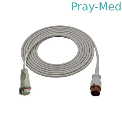 2.7m Length  Blood Pressure Cable BD Transducer Side With 6 Month Warranty