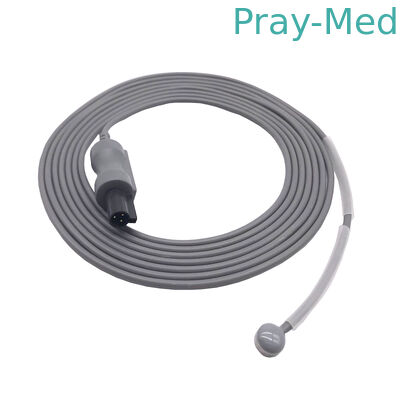 Reusable Ge Temperature Probe , Adult / Pediatric Skin Temperature Probe