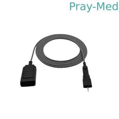 Reusable High Conductivity Negative Plate Connection Cable 3 Meter Length for Electrosurgical Equipment