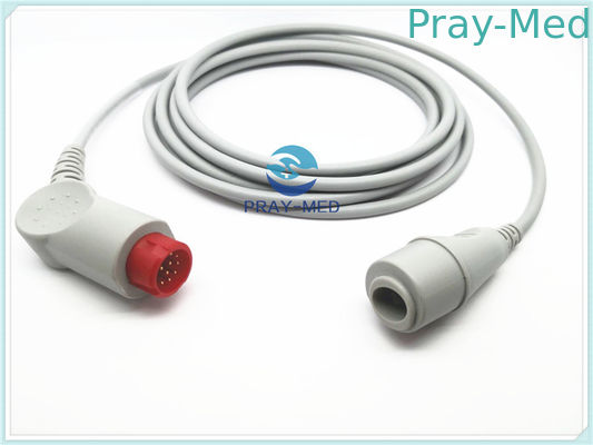 2.7m Length  Blood Pressure Cable BD Transducer Side With 6 Month Warranty