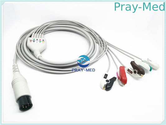 Goldway UT4000a ECG Medical Cables AHA / IEC Type Durable TPU Material
