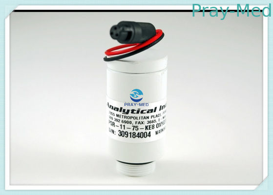 Analytical Industries Medical Oxygen Sensor Inc / AII PSR-11-75-KE8 For SLE-5000 Ventilator