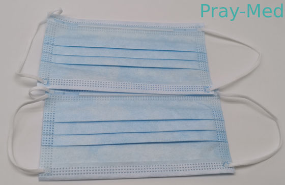 Melt Blown PP Material Disposable Medical Mask FFP2 Standard With 3 Layer