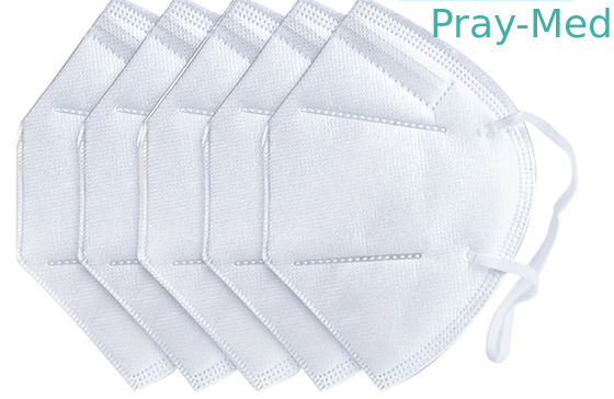 Adult N95 KN95 Disposable Protective Face Mask PP Non Woven Melt Blown Key Material